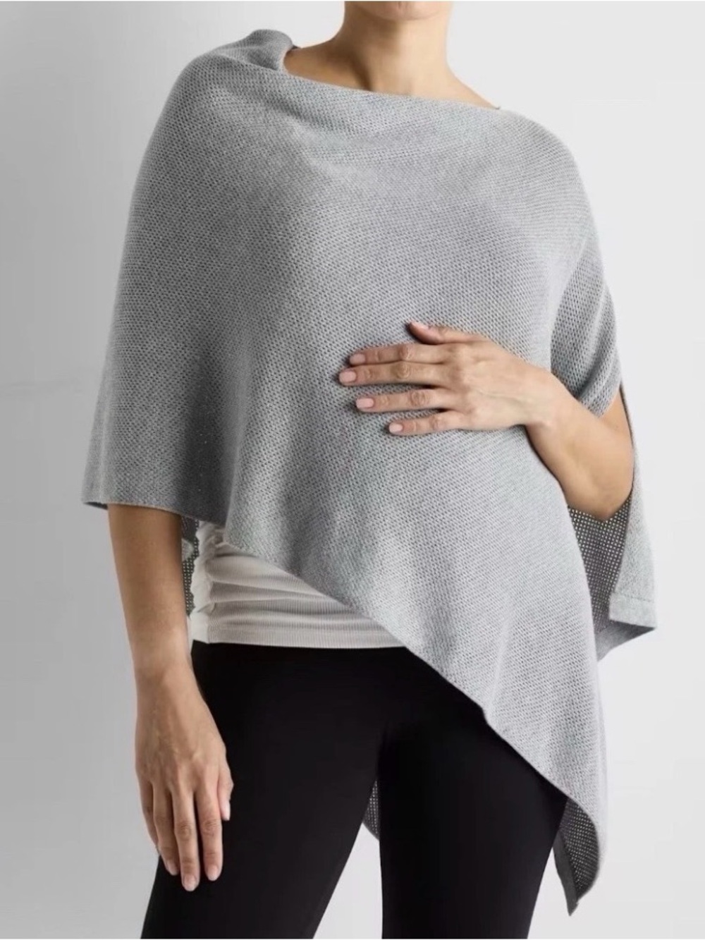 Quince - Lightweight Cotton Cashmere Nursing Shawl